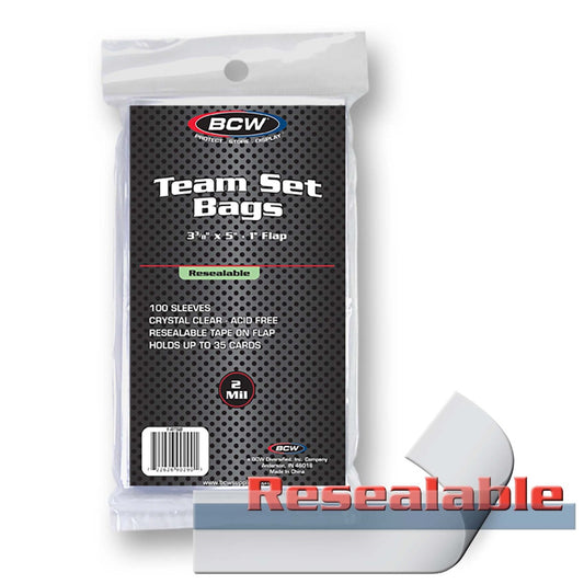 Resealable Team Set Bags