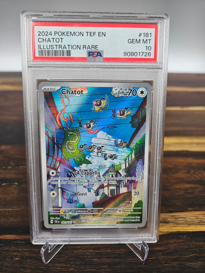 Chatot 181 Temporal Forces - Graded PSA 10