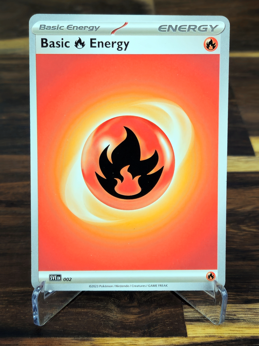 Basic Fire Energy 2 Scarlet & Violet