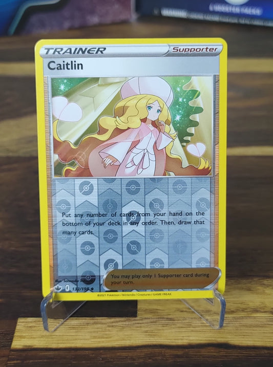 Caitlin Reverse Holo 132 Chilling Reign