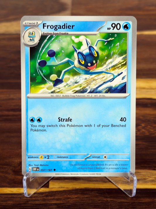 Frogadier 57 Obsidian Flames