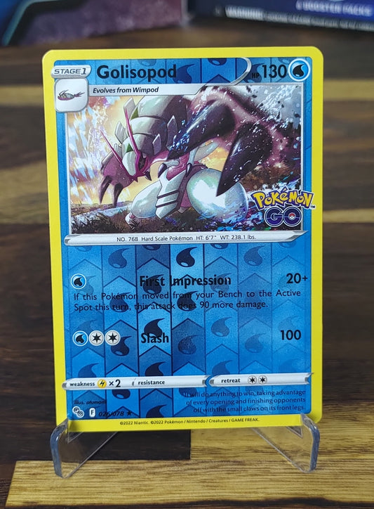 Golisopod Reverse Holo 26 Pokemon Go