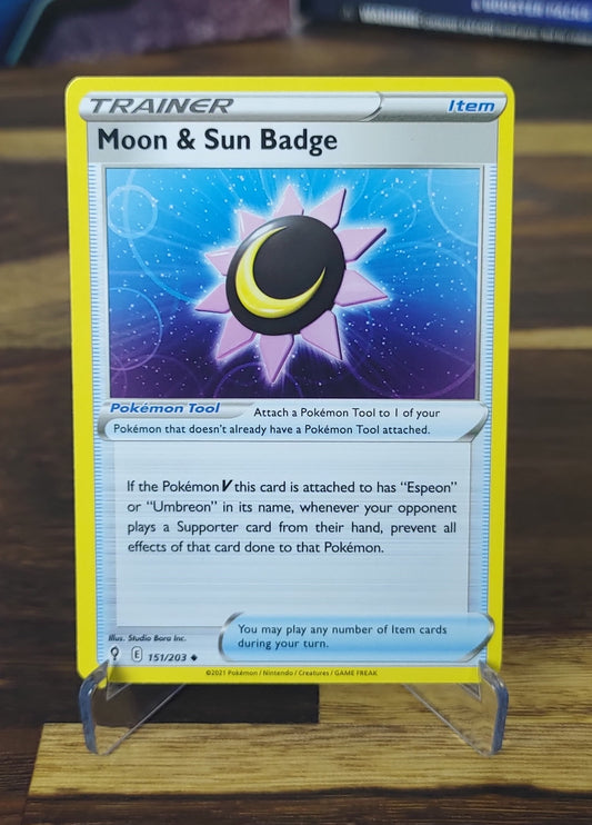 Moon & Sun Badge 151 Evolving Skies