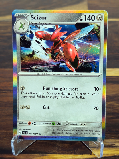 Scizor 141 Obsidian Flames