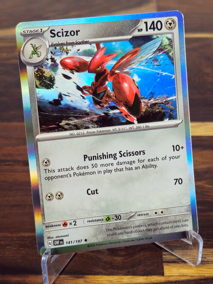 Scizor 141 Obsidian Flames