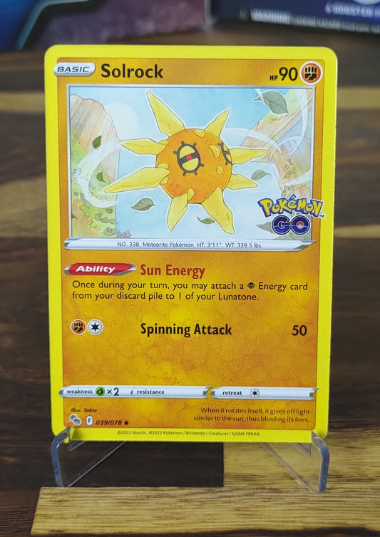 Solrock 39 Pokemon Go